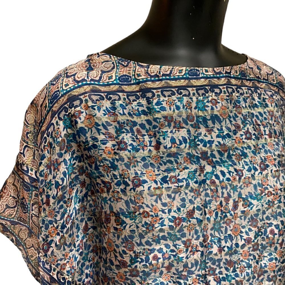 Joie Sofinne Silk Floral Print Blouson Minidress, Dusty Mink Size XS - Picture 2 of 8